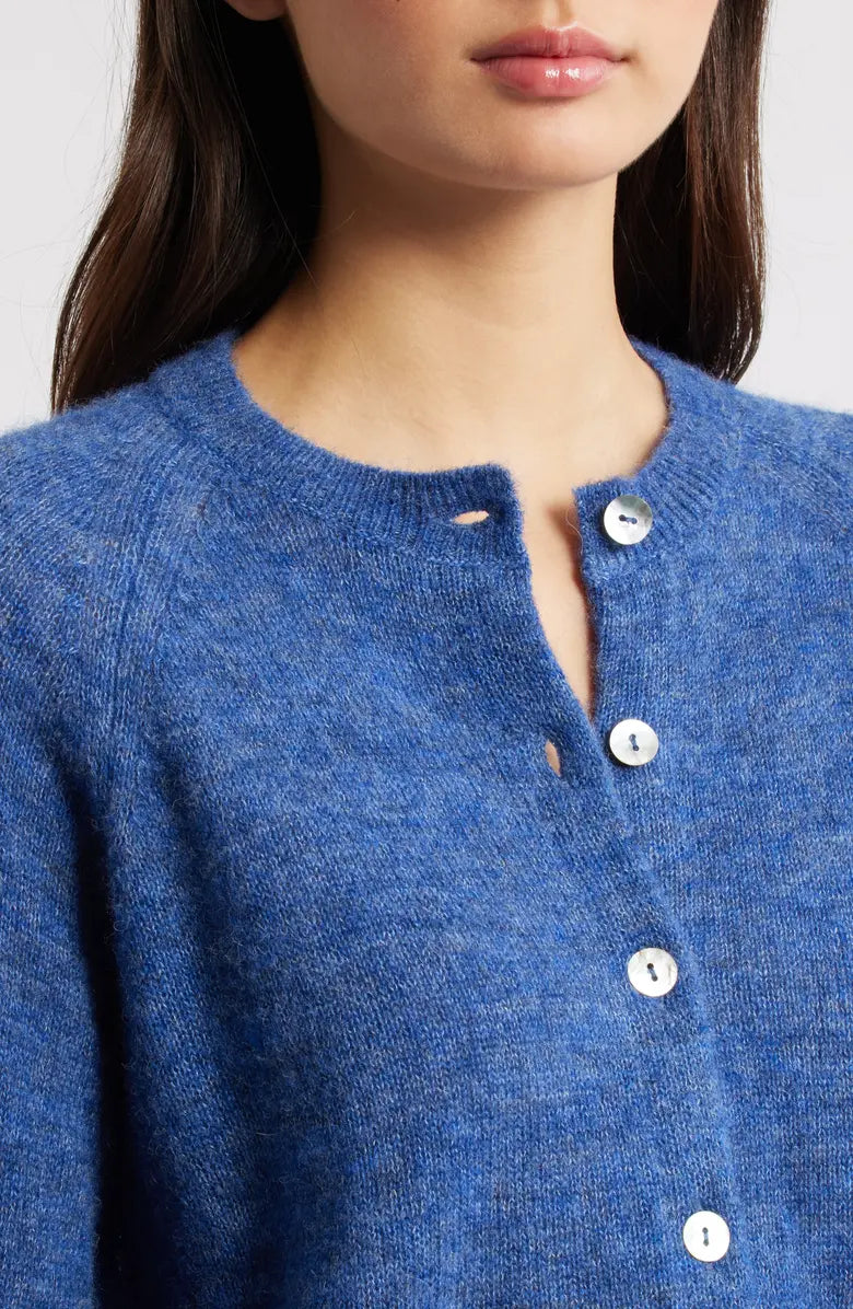 DÔEN Petra Cardigan in Blue Dusk