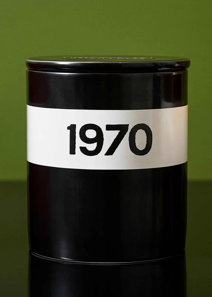 Bella Freud 1970 Ceramic Mineral Wax Candle in Black