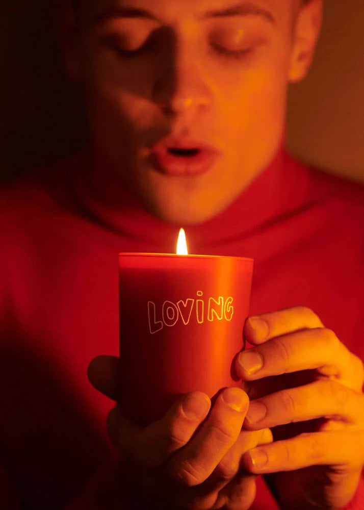 Bella Freud Loving Candle in Red