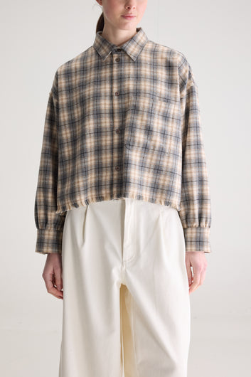 Bellerose Jonnie Check Shirt - Beige