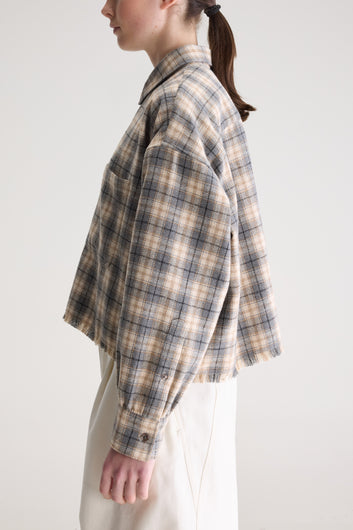 Bellerose Jonnie Check Shirt - Beige