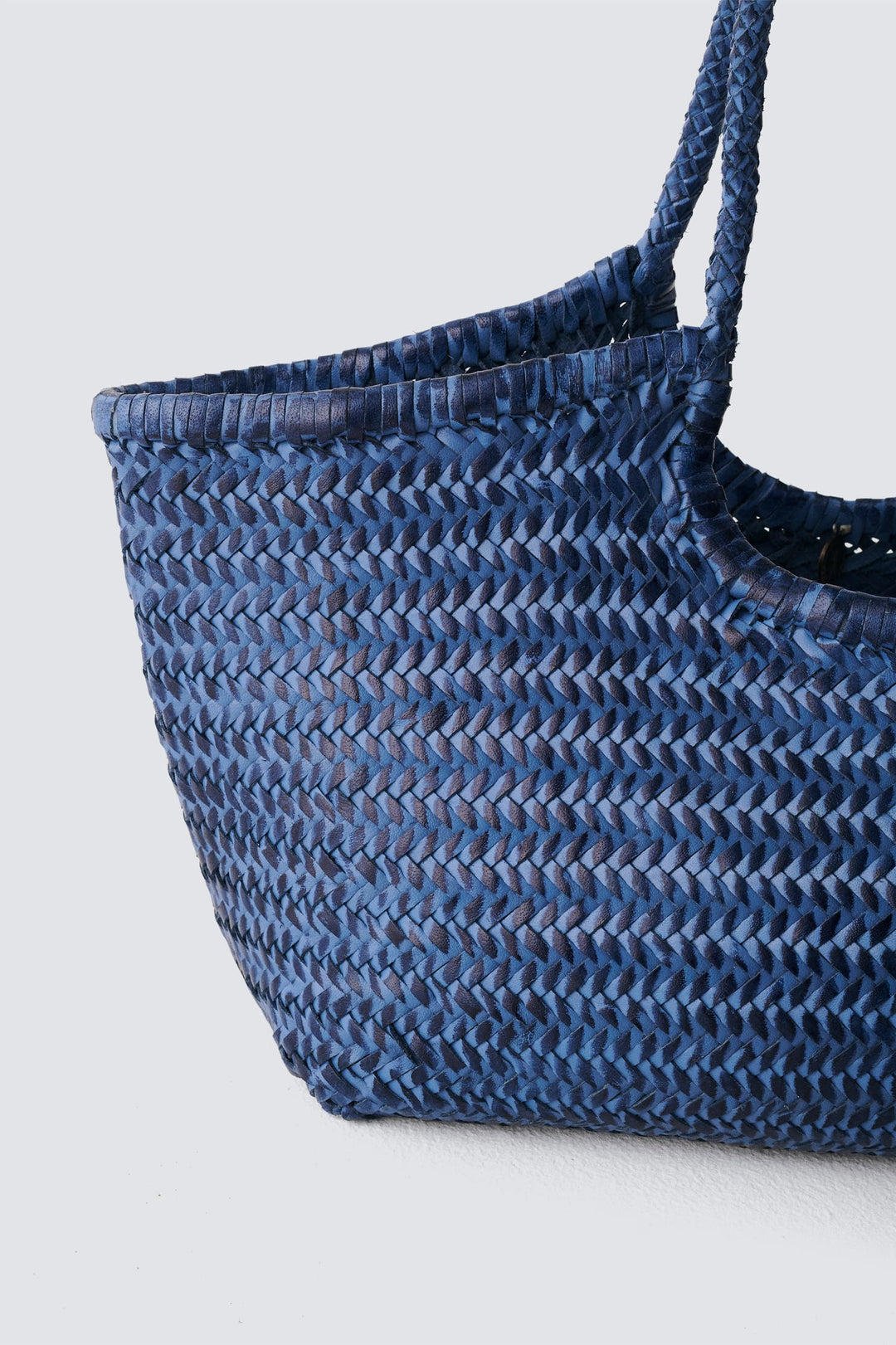 Dragon Diffusion Nantucket Basket Bag in Ocean