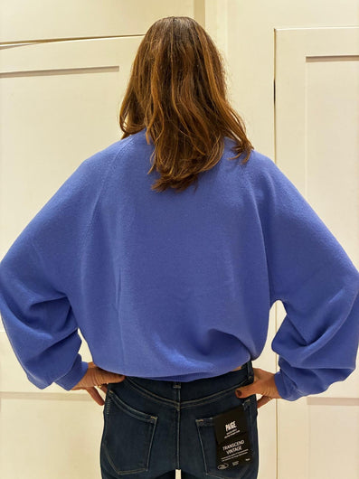 Colorush Courtney Funnel Neck in Tide