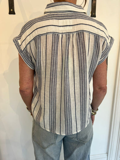 Rails Tuscany Shirt - Salino Stripe