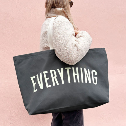 Alphabet Bags Everything Really Big Bag in Grey
