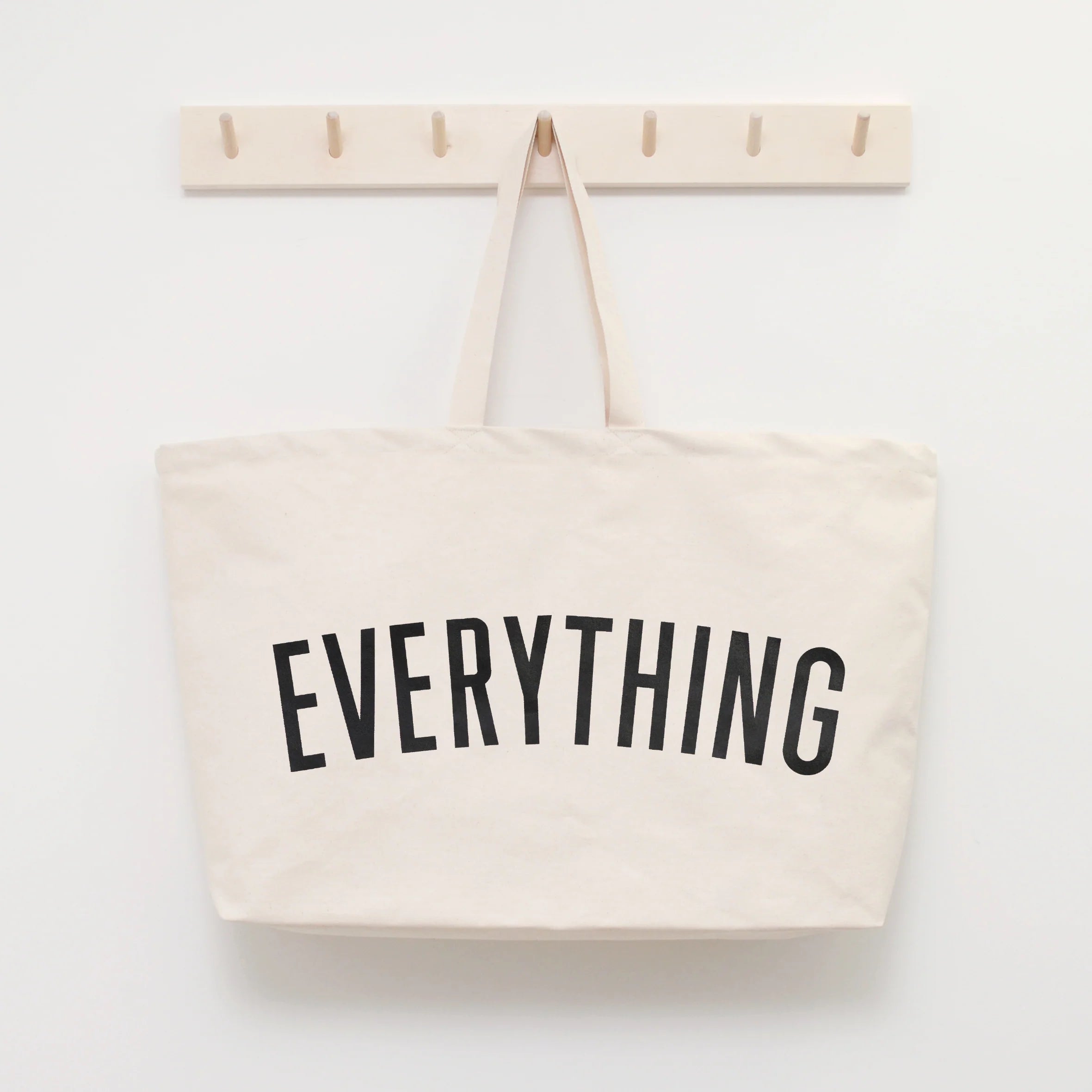 Alphabet Bags Everything Really Big Bag in White
