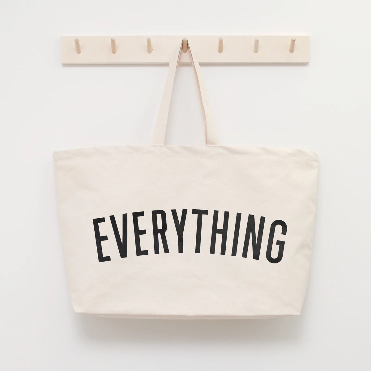 Alphabet Bags Everything Really Big Bag in White