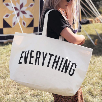 Alphabet Bags Everything Really Big Bag in White