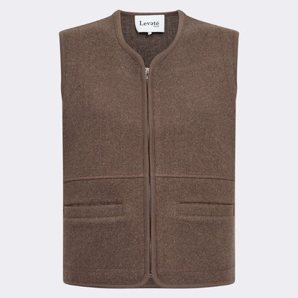 Levete Room Sannie Waistcoat - Brown