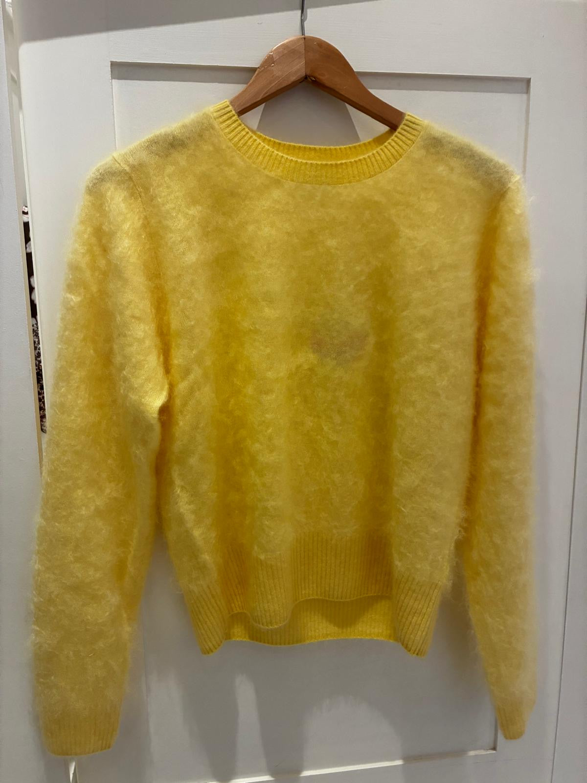 Coloursh Brushed Wendy Crew in Pina Colada