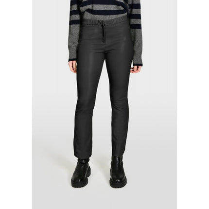 Oakwood Free Leather Trousers in Black