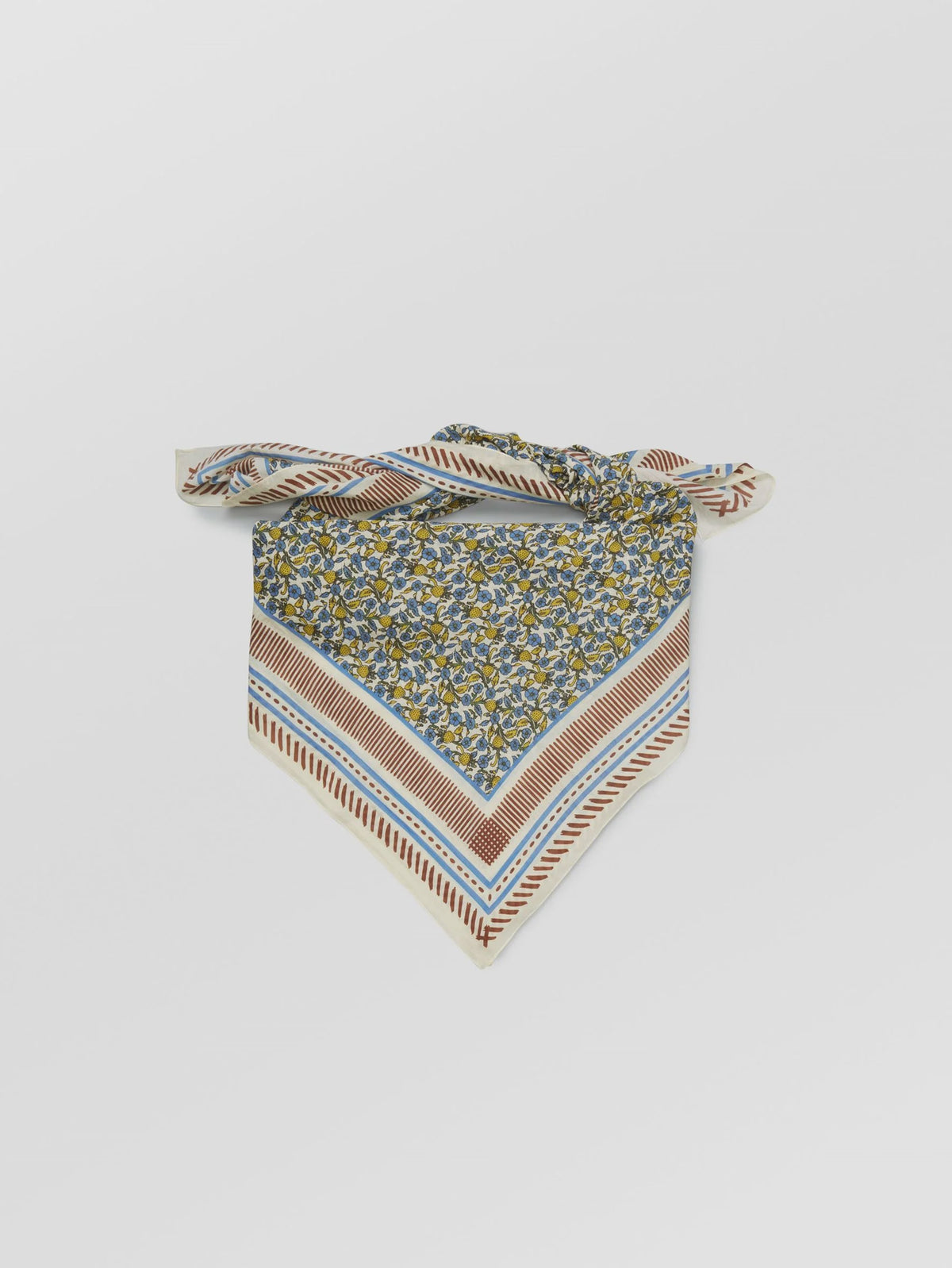 BECKS Strawpetta Sico Scarf in Birch, White