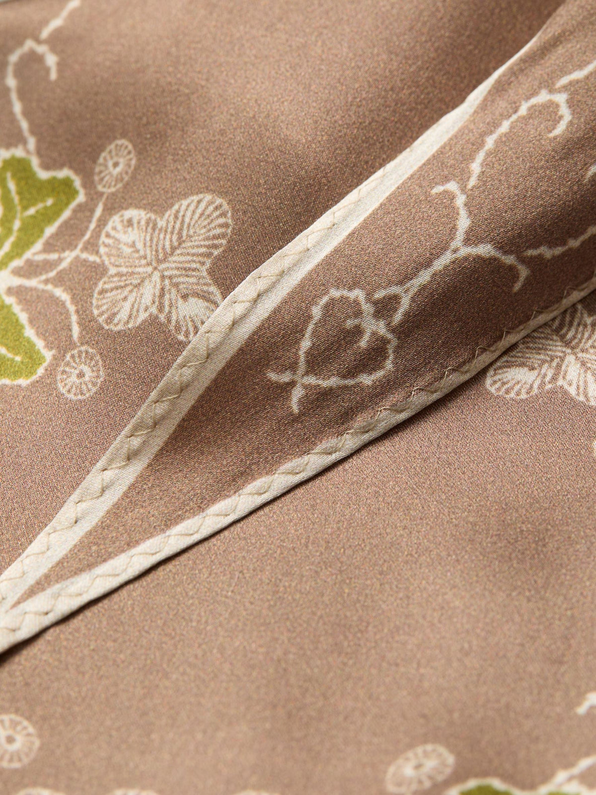 Becksondergaard Brodaria Diamond Scarf in Pine Bark