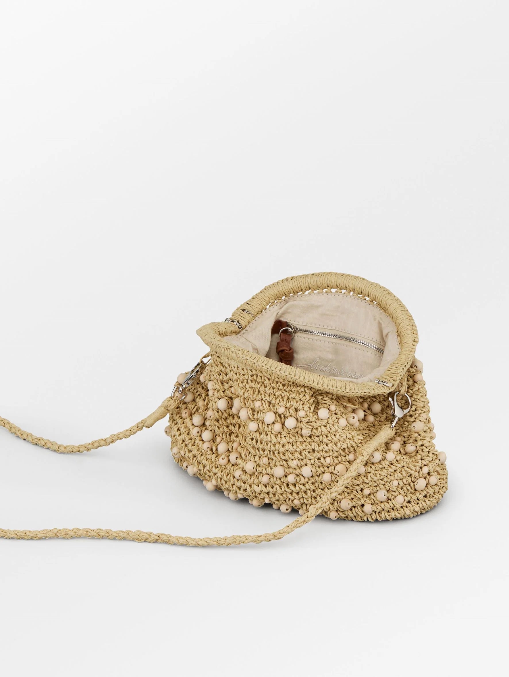 BECKS Vanessa Bonita Straw Bag in Light Nature