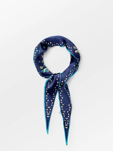 Becksondergaard Fairygard Diamond Scarf in Navy
