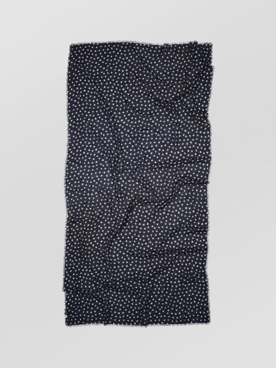 Becksondergaard Another Nova Siw Scarf in Navy