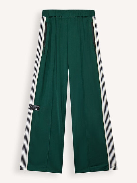 Haute L'Amitié Baggy Track Pants in Sporty Green
