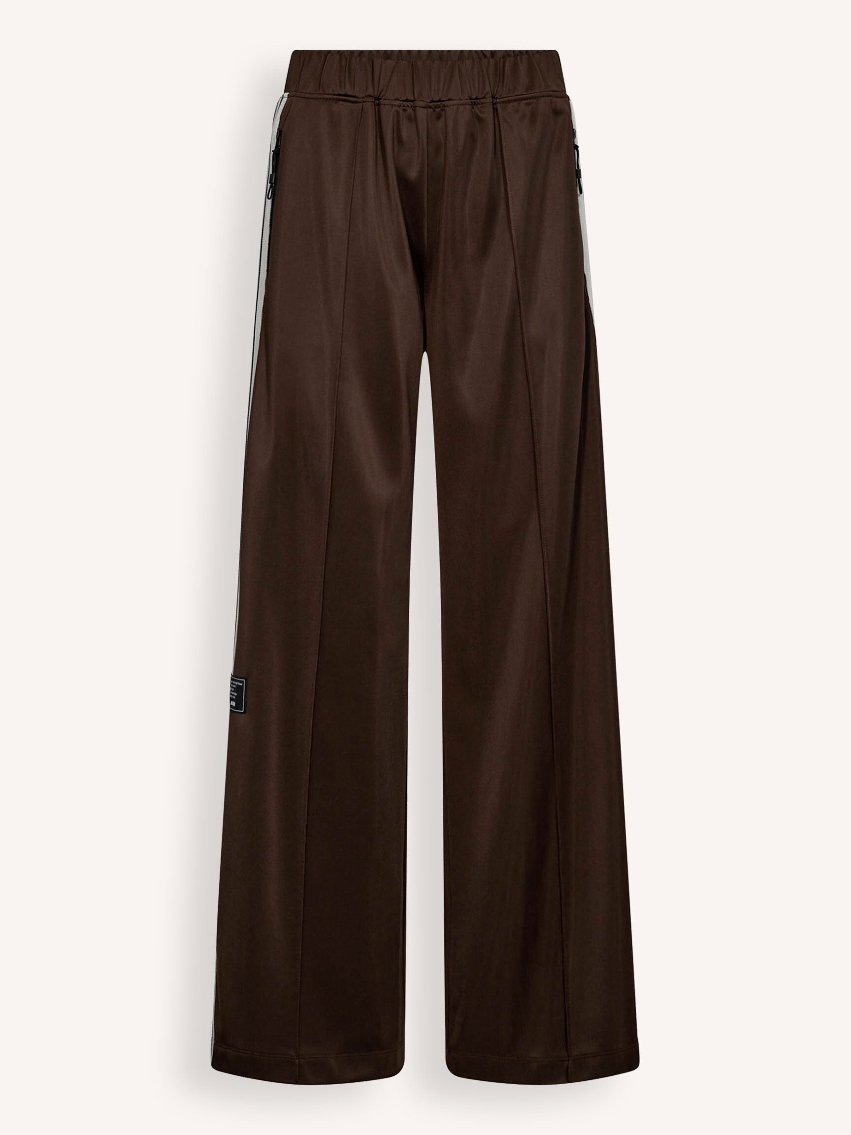 Haute L'Amitié Baggy Track Pants in Mocca
