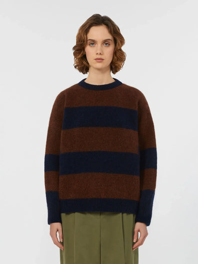 Weekend Max Mara Tuono Knit Jumper in Wine