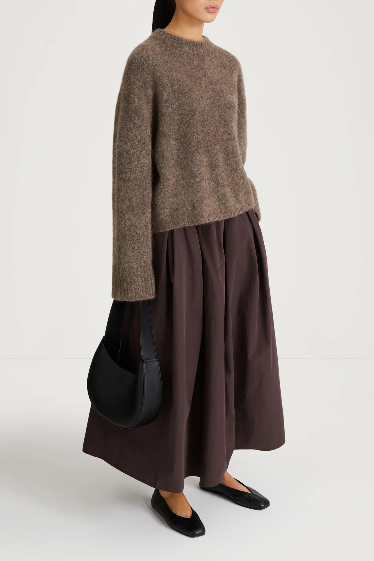 StyleIn Sorina Skirt in Coffee