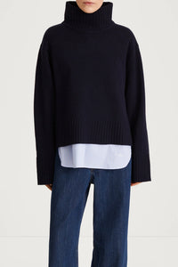 You added <b><u>Style In Hilary Sweater in Navy</u></b> to your cart.