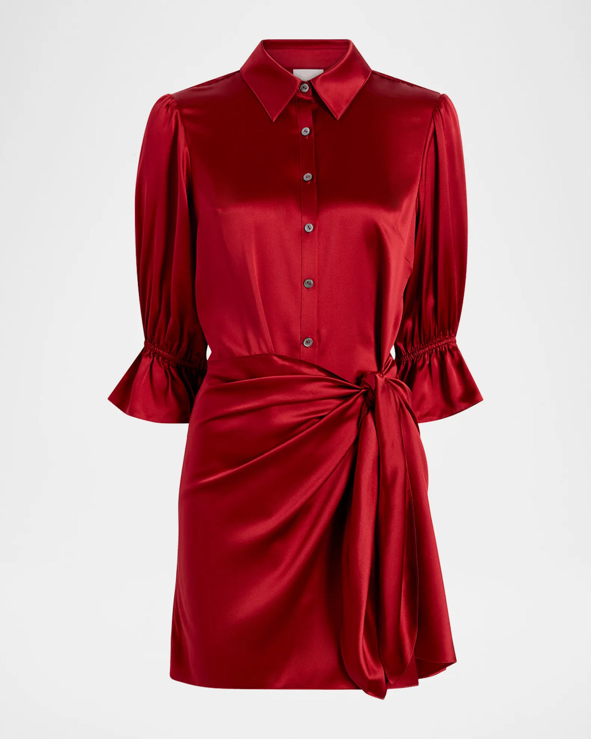 Cinq à Sept Mini Fabbie Dress in Bordeaux
