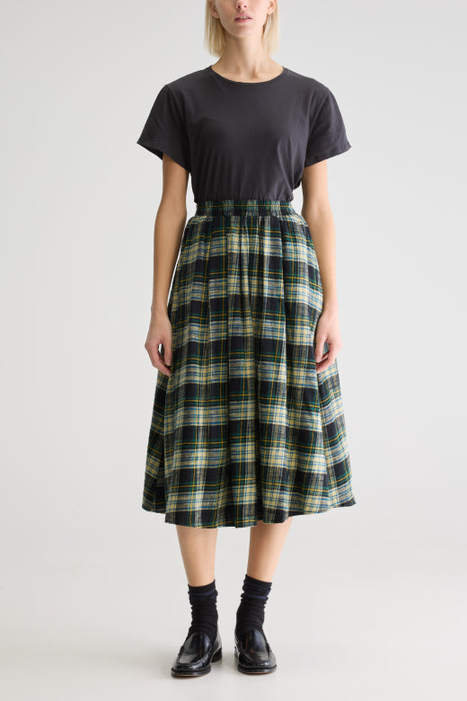 Bellerose Woogie Check Skirt