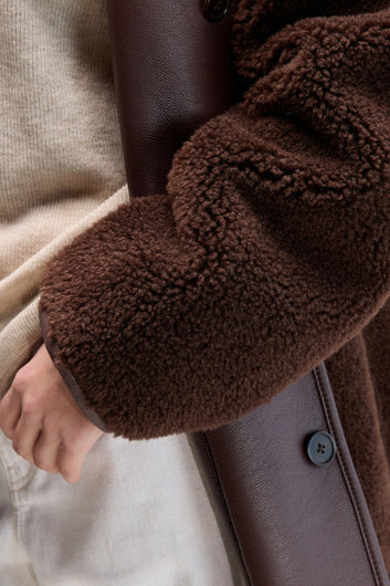 Bellerose Easton Coat in Dk Roast