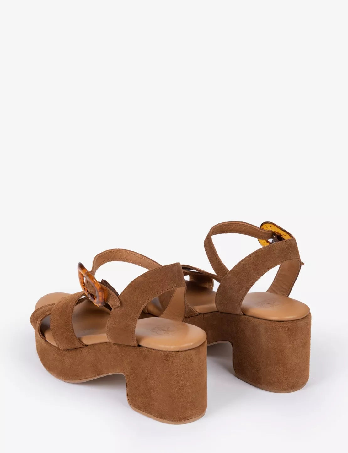 Penelope Chilvers Bella Suede Sandals in Peat