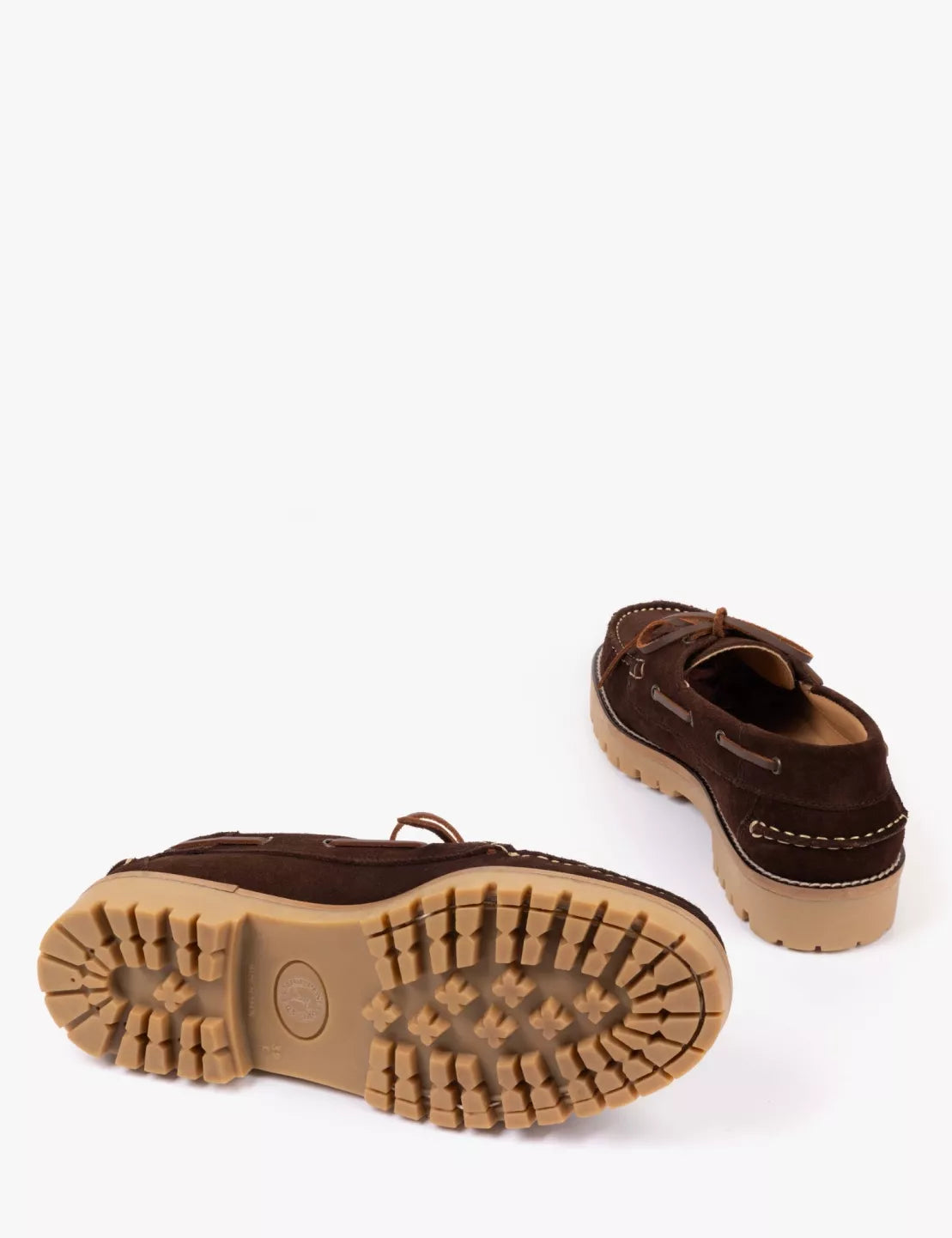 Penelope Chilvers Federico Boat Shoe in Bitter Chocolate