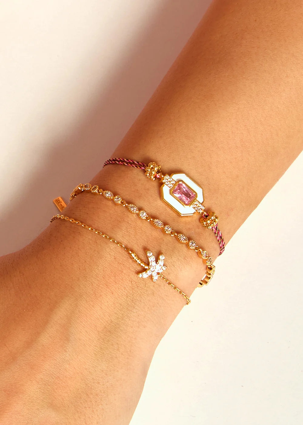 MYA BAY Art Deco Bracelet - White
