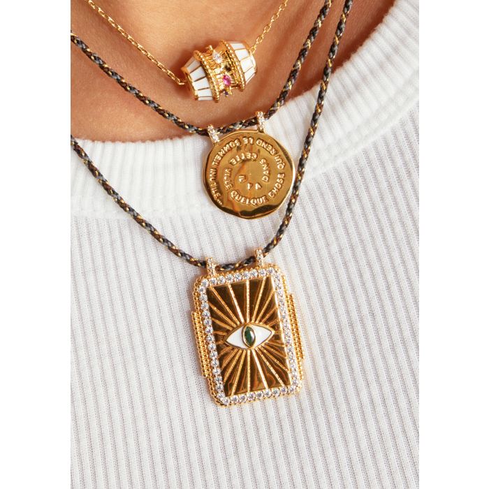 MYA BAY White Talisman Necklace