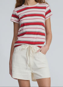You added <b><u>R&B The Slub Stripe Tee in Pink</u></b> to your cart.