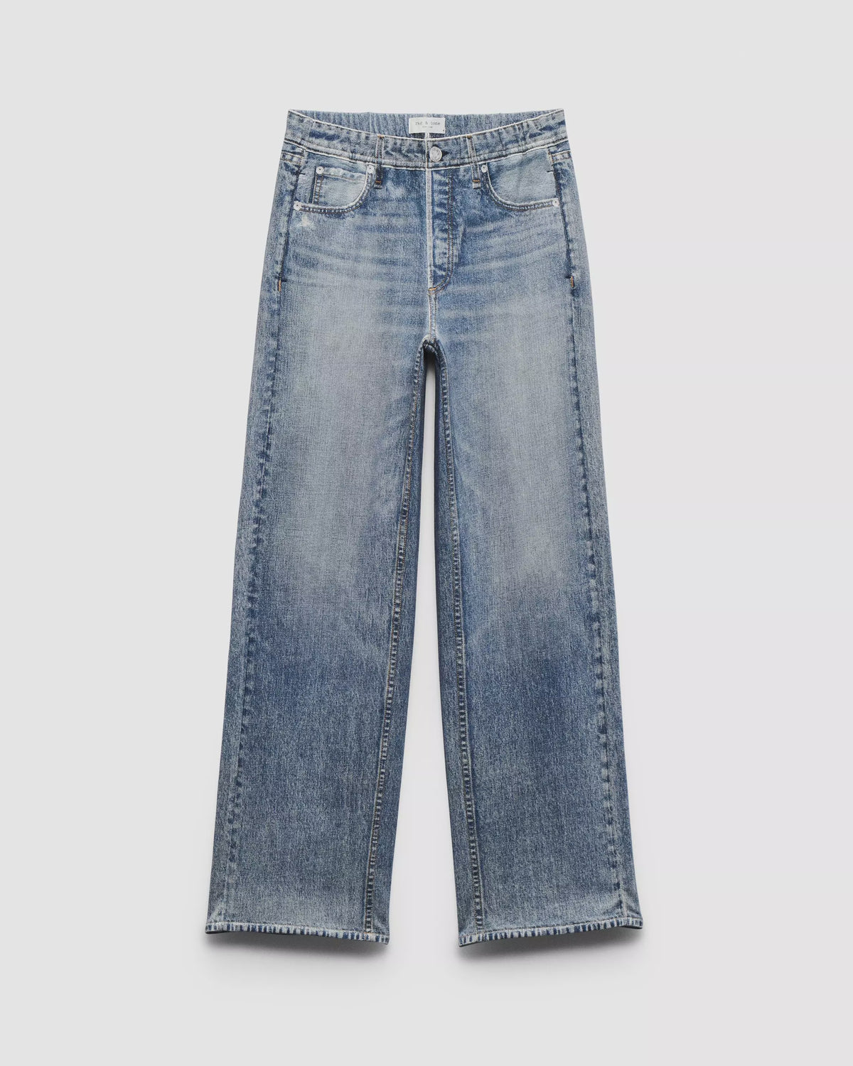 Rag & Bone Miramar Terry Wide Leg in Scarlet