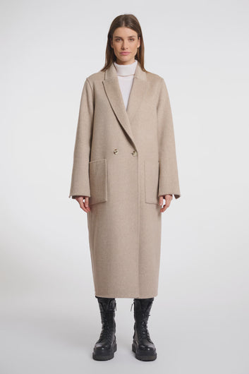 Rino & Pelle Adria Reversible Coat in Birch Check
