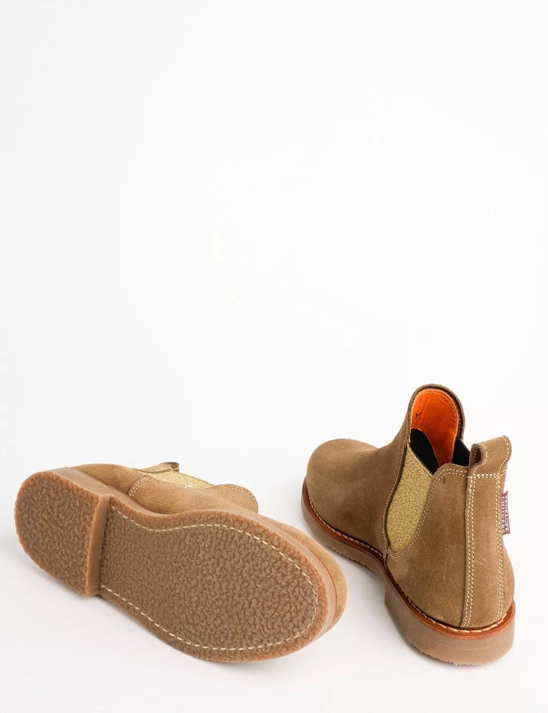 Penelope Chilvers Safari Suede Boot in Truffle