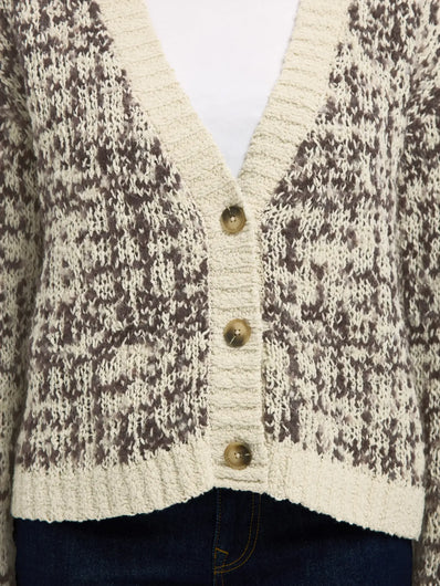 SELECTED Lindsay Knit Cardi in Birch, Delicioso