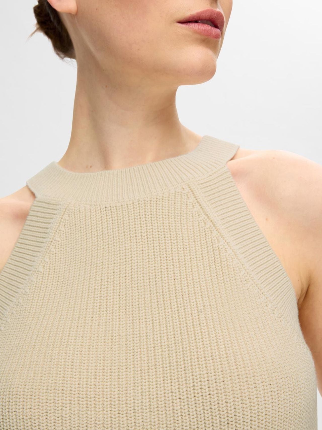 SLF Vinna Halterneck Knit in Birch
