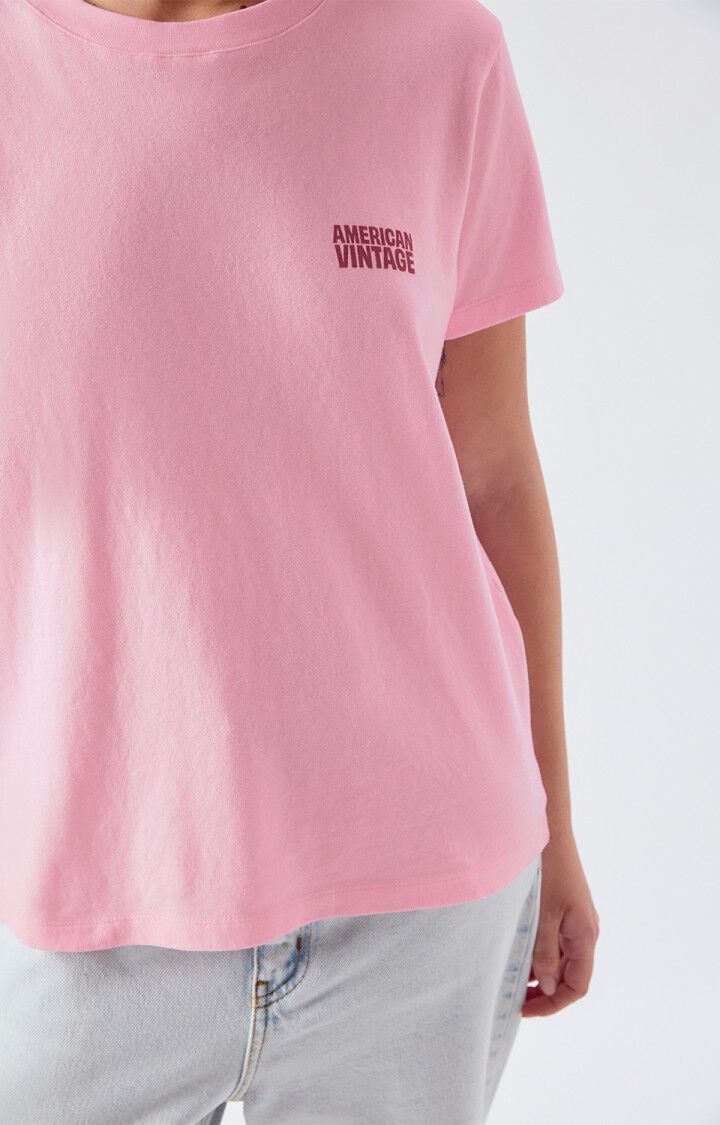 American Vintage Ykobow T-Shirt in Candy