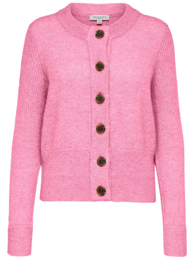 SLF Sia Cardigan In Prism Pink