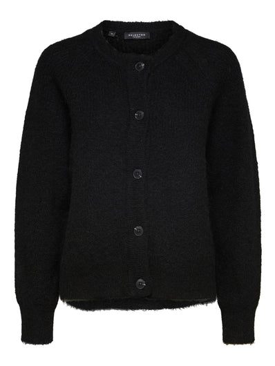 SLF Lulu Short Cardigan in Black