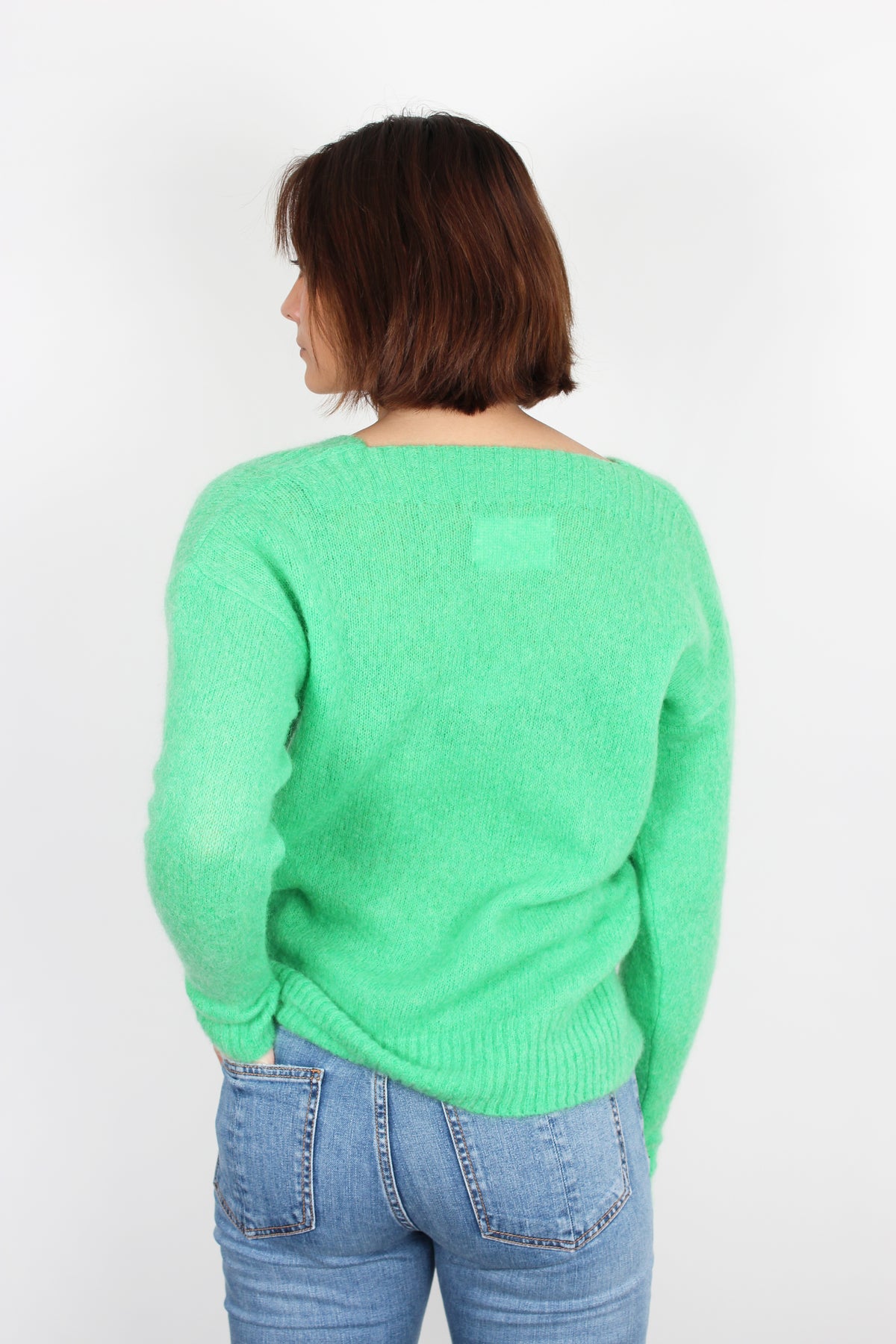 Leon & Harper Nous green knit