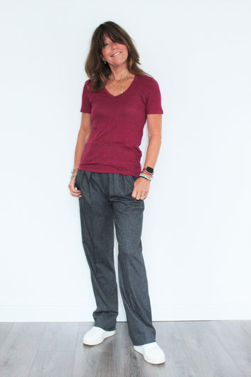IM Kranger T-shirt in Raspberry