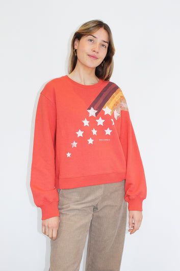 L&H Sortie Comet Sweatshirt in Rust