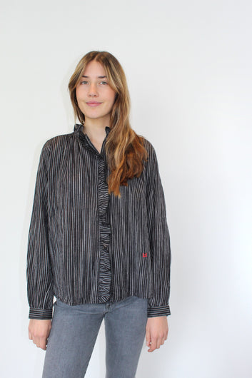 L&H Chypre Shirt in Black Iris