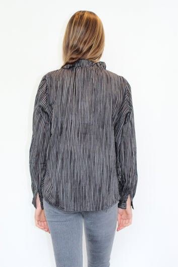 L&H Chypre Shirt in Black Iris