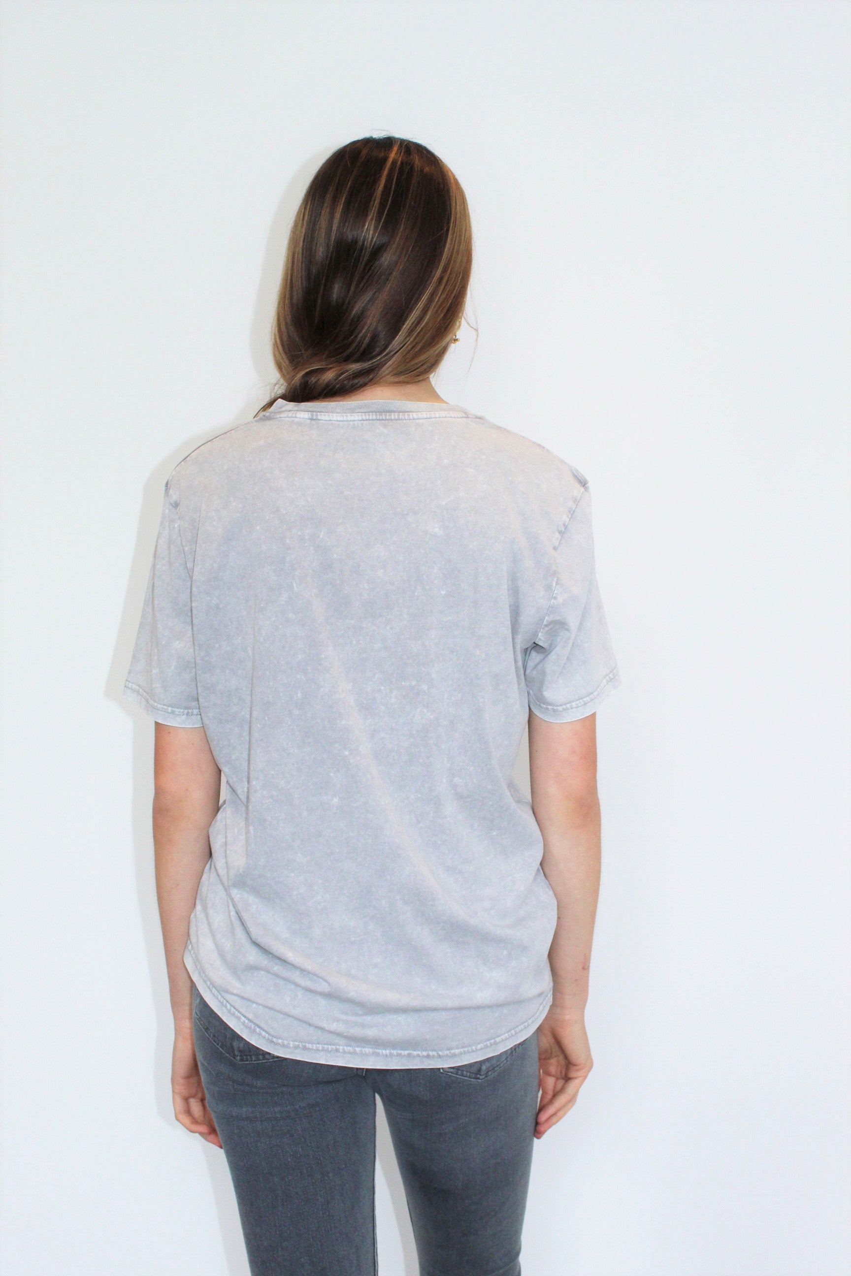 BS Stay Wild Tee in Vintage Light Grey