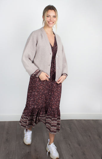 AV Pinobery Cropped Cardi in Lama