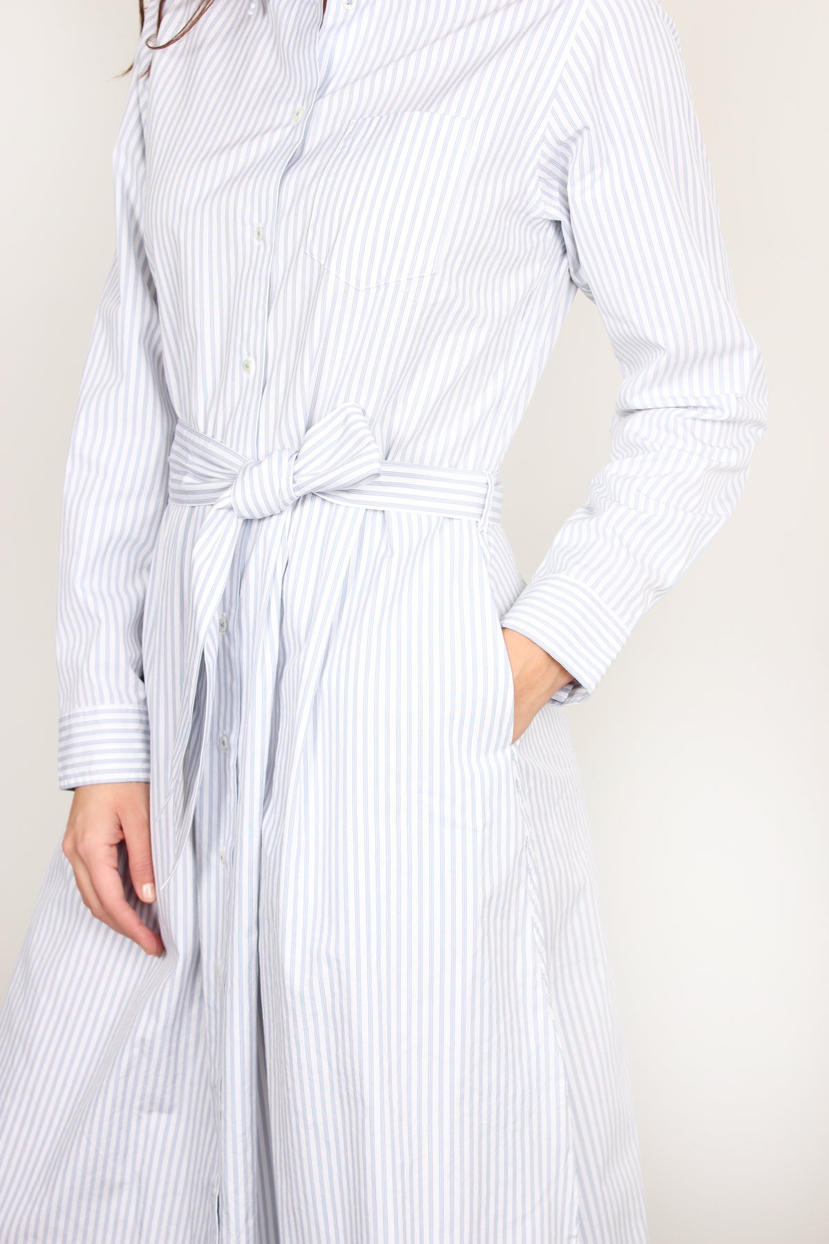 Bellerose Gisele striped cotton dress