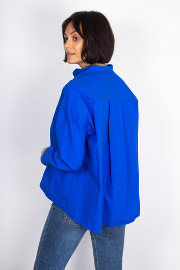 BR Gorky Cotton Shirt in Sea